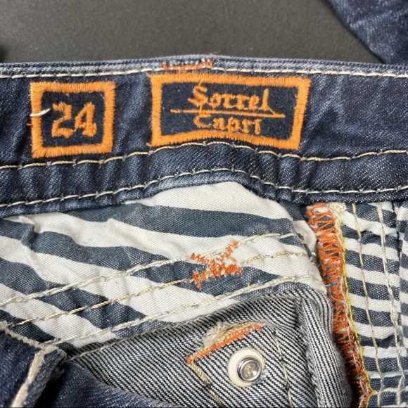 Rock Revival Sorrel Capri Jeans Size 24 - Picture 9 of 9